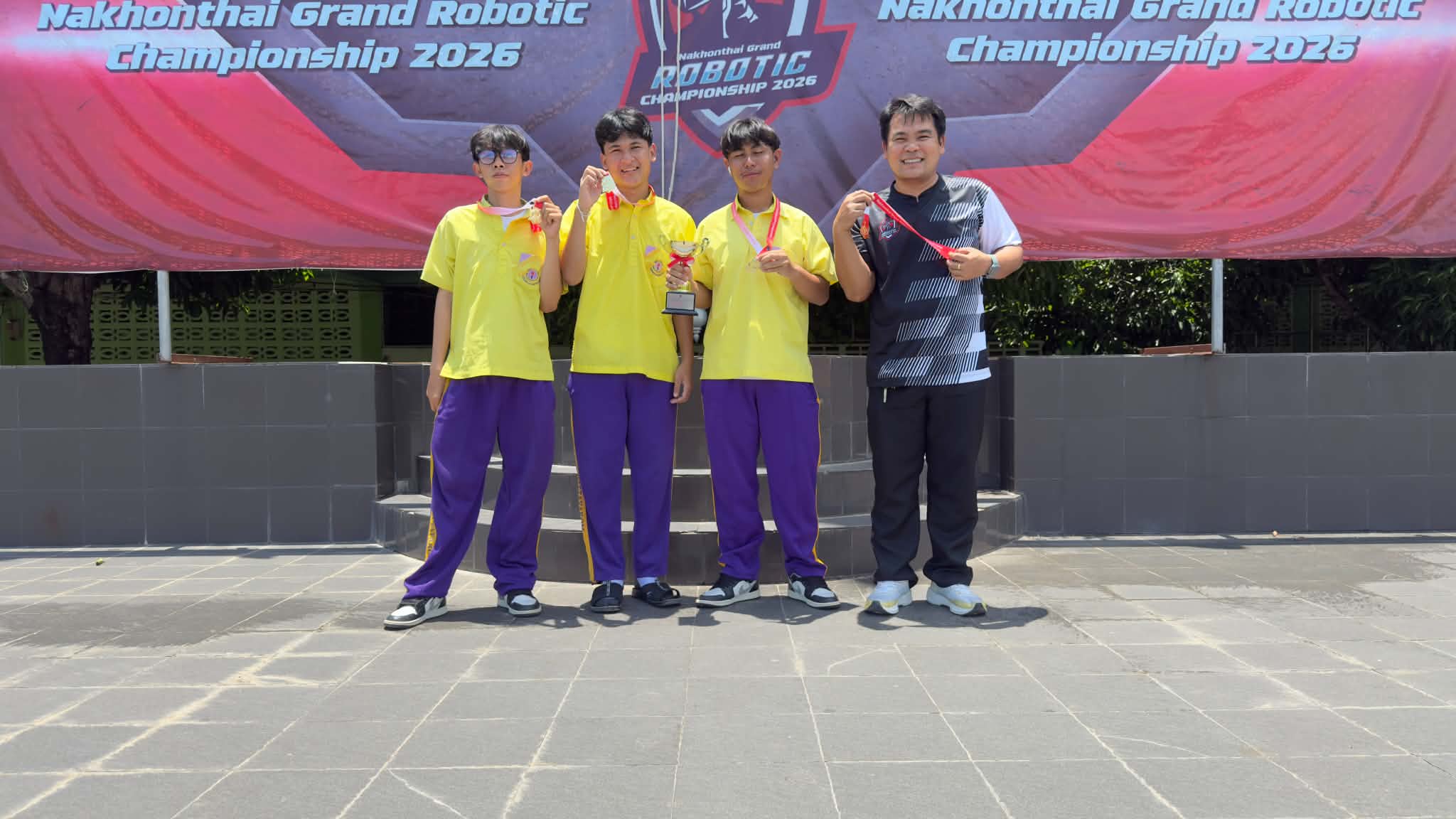 โครงการแข่งขันทักษะวิชาการด้านหุ่นยนต์บังคับมือ หุ่นยนต์ระบบอัตโนมัติ และอากาศยานไร้คนขับ ประจำปี2569 Nakhonthai Grand Robotic Championship 2026